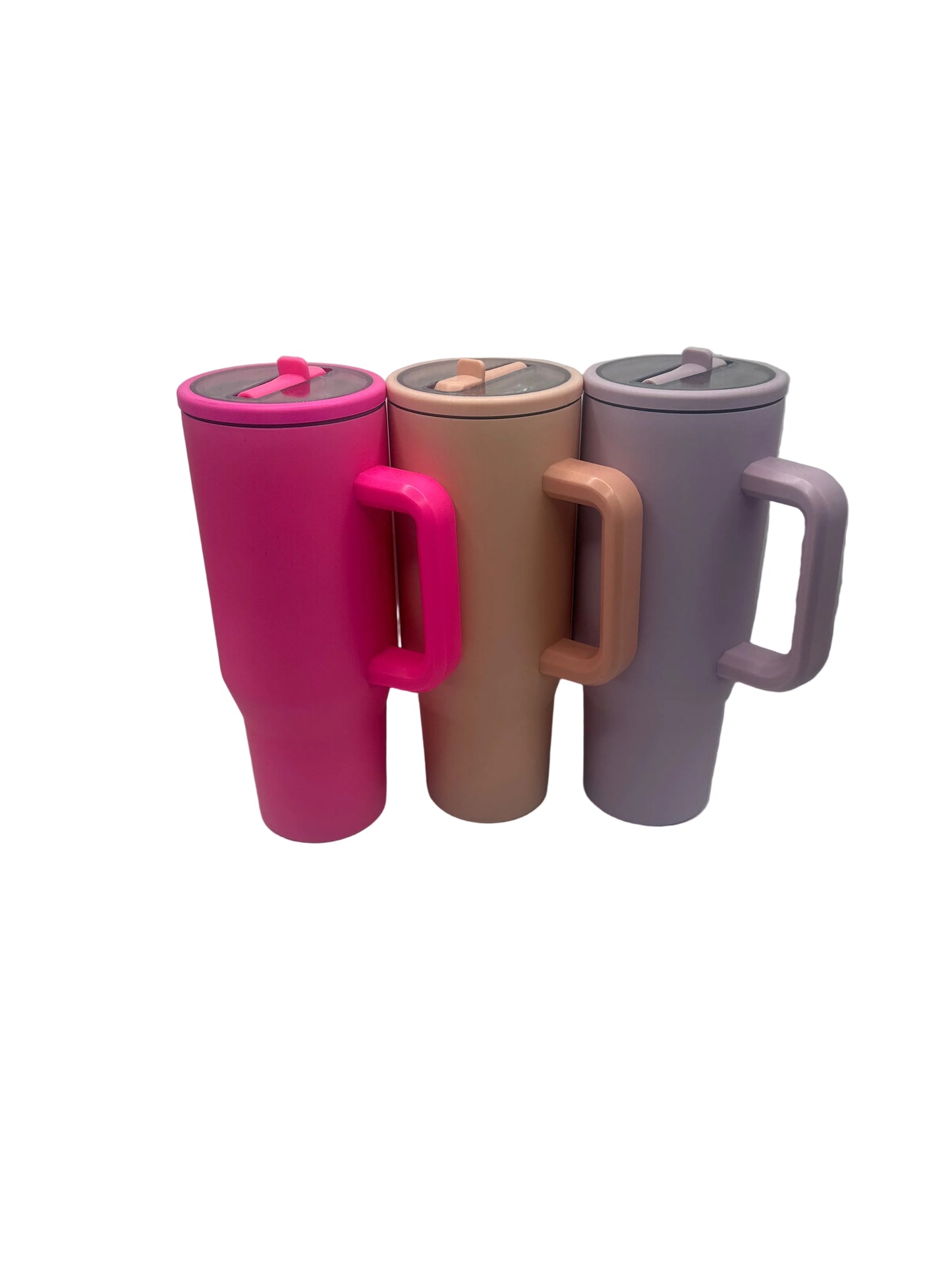 40oz Flip Straw Stainless Steel Tumbler