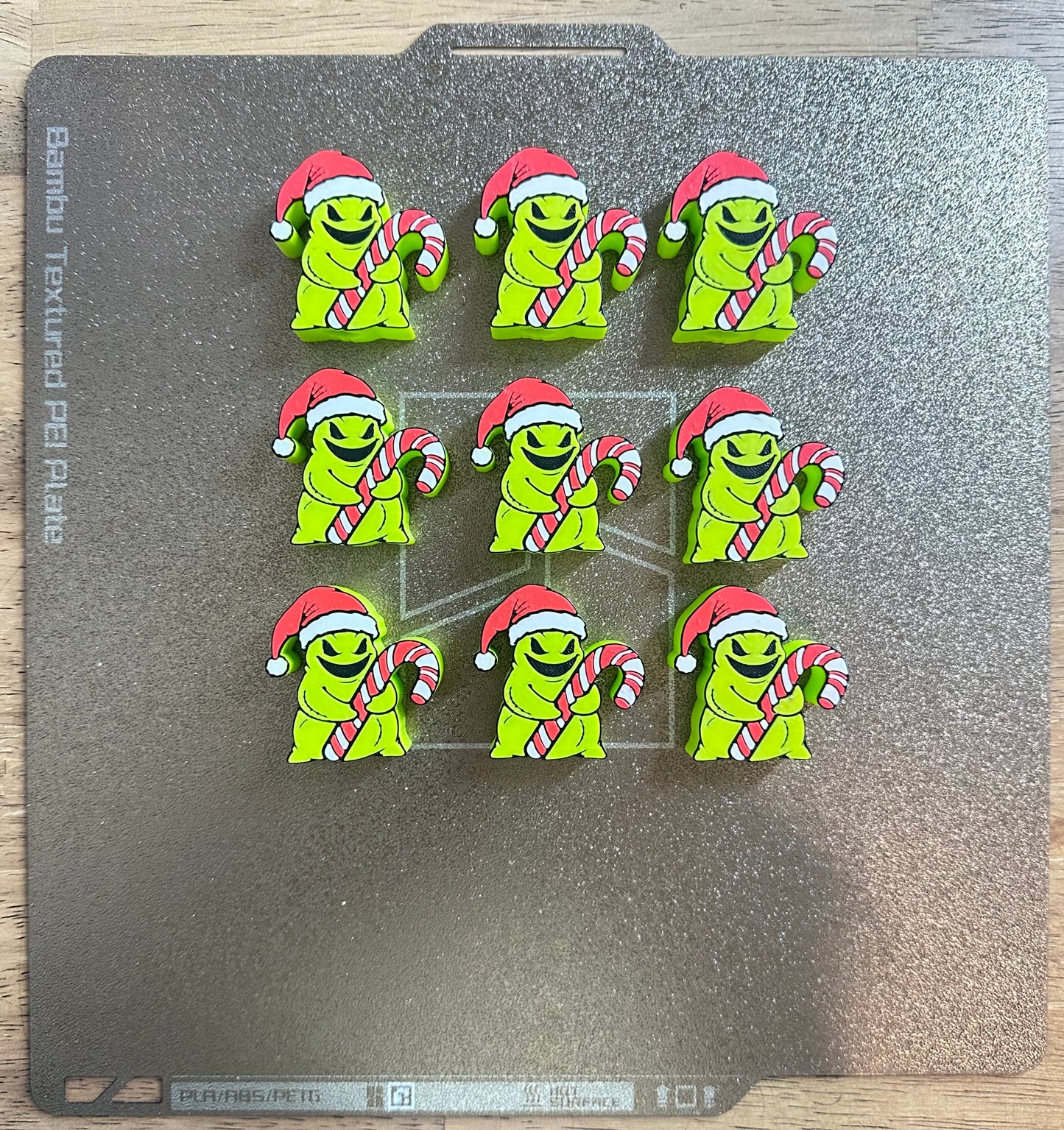 Christmas Bug Monster Straw Topper