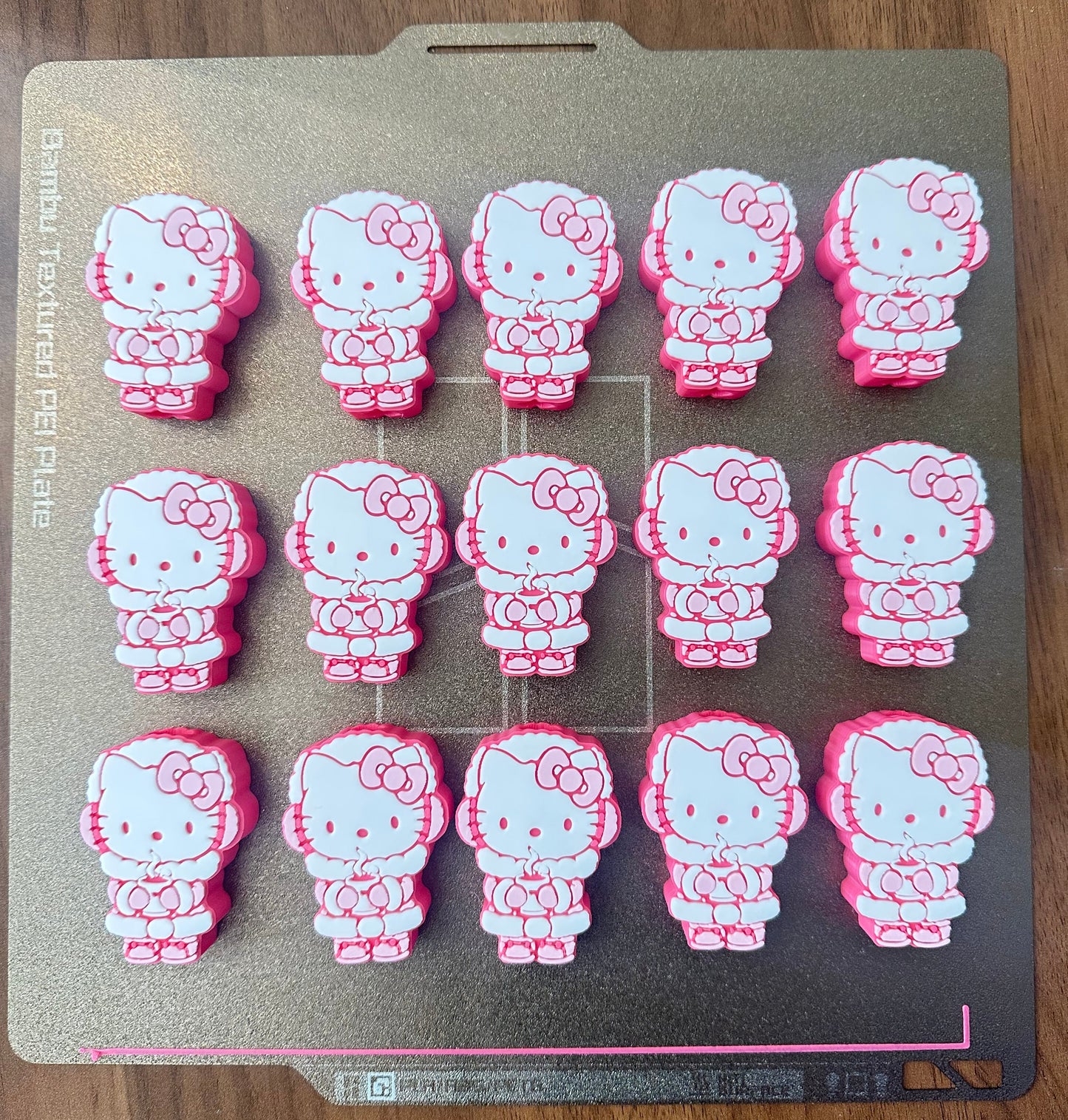 Snow Kitty- Straw Topper