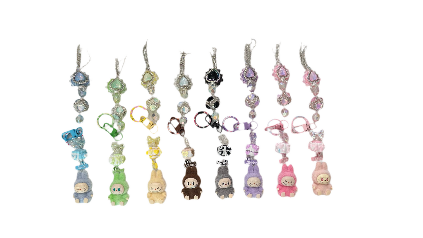 Rhinestone Keychain