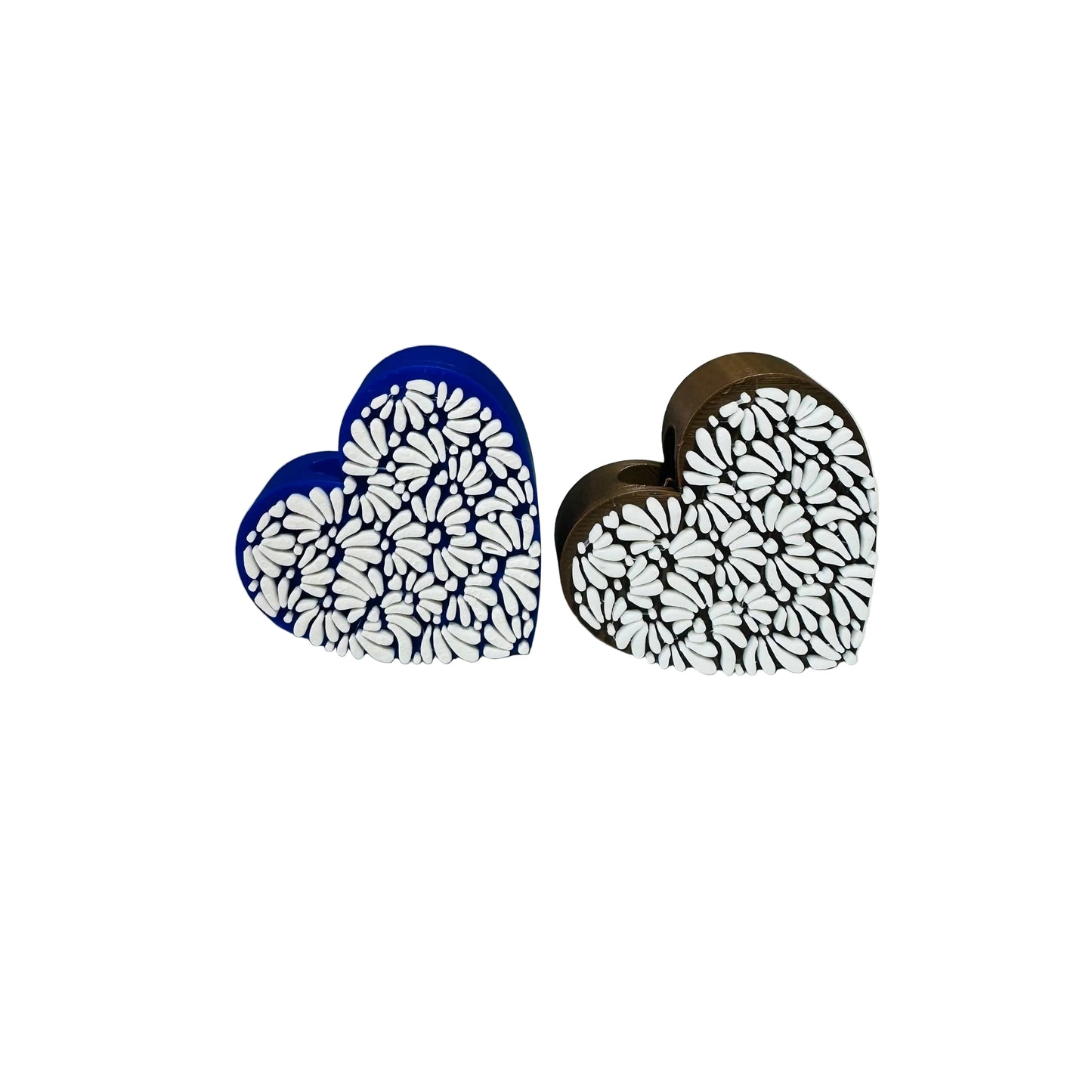 Talavera Heart Straw Topper