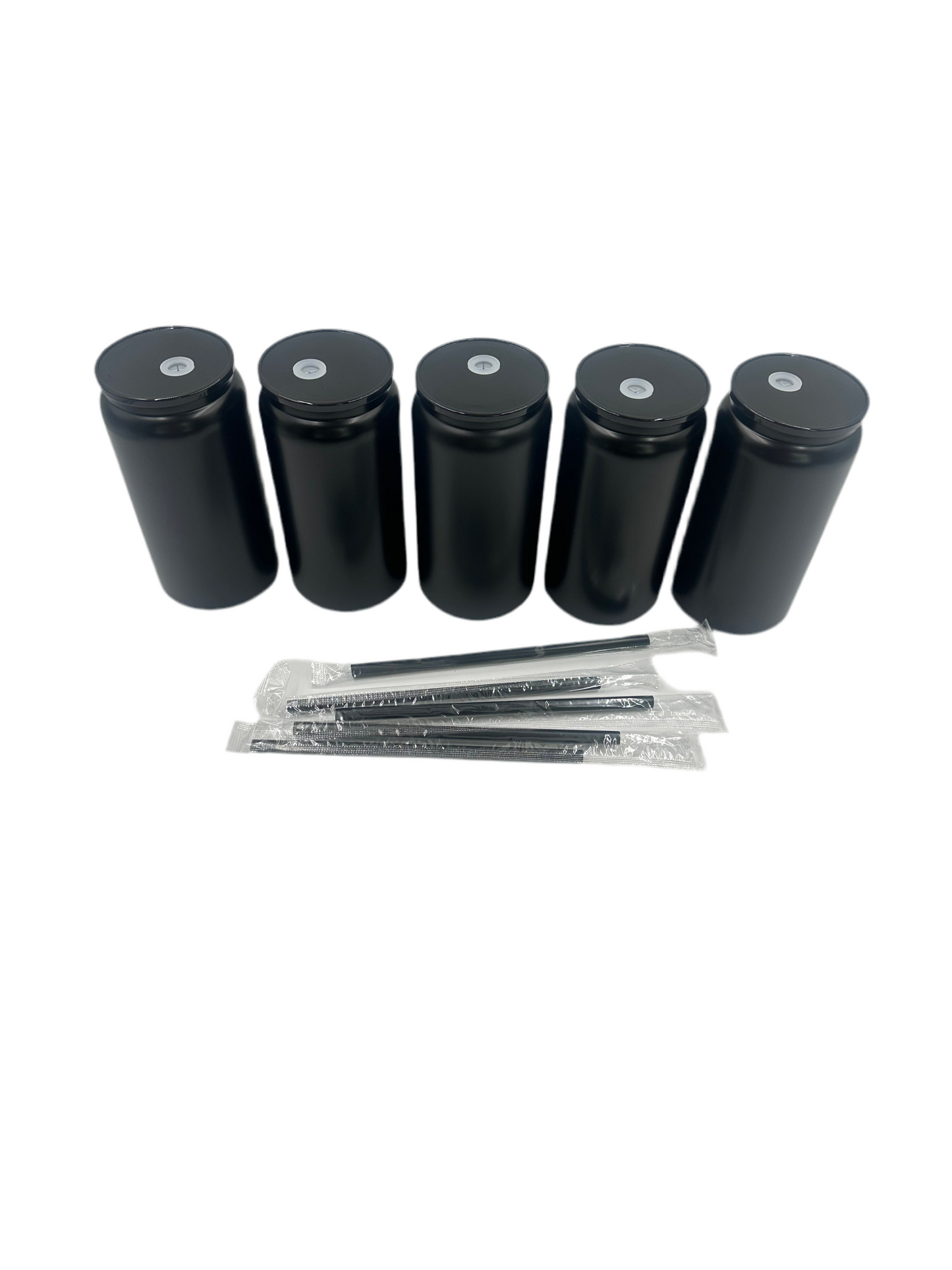 Black Matte Stainless Steel . -5pcs Bundle