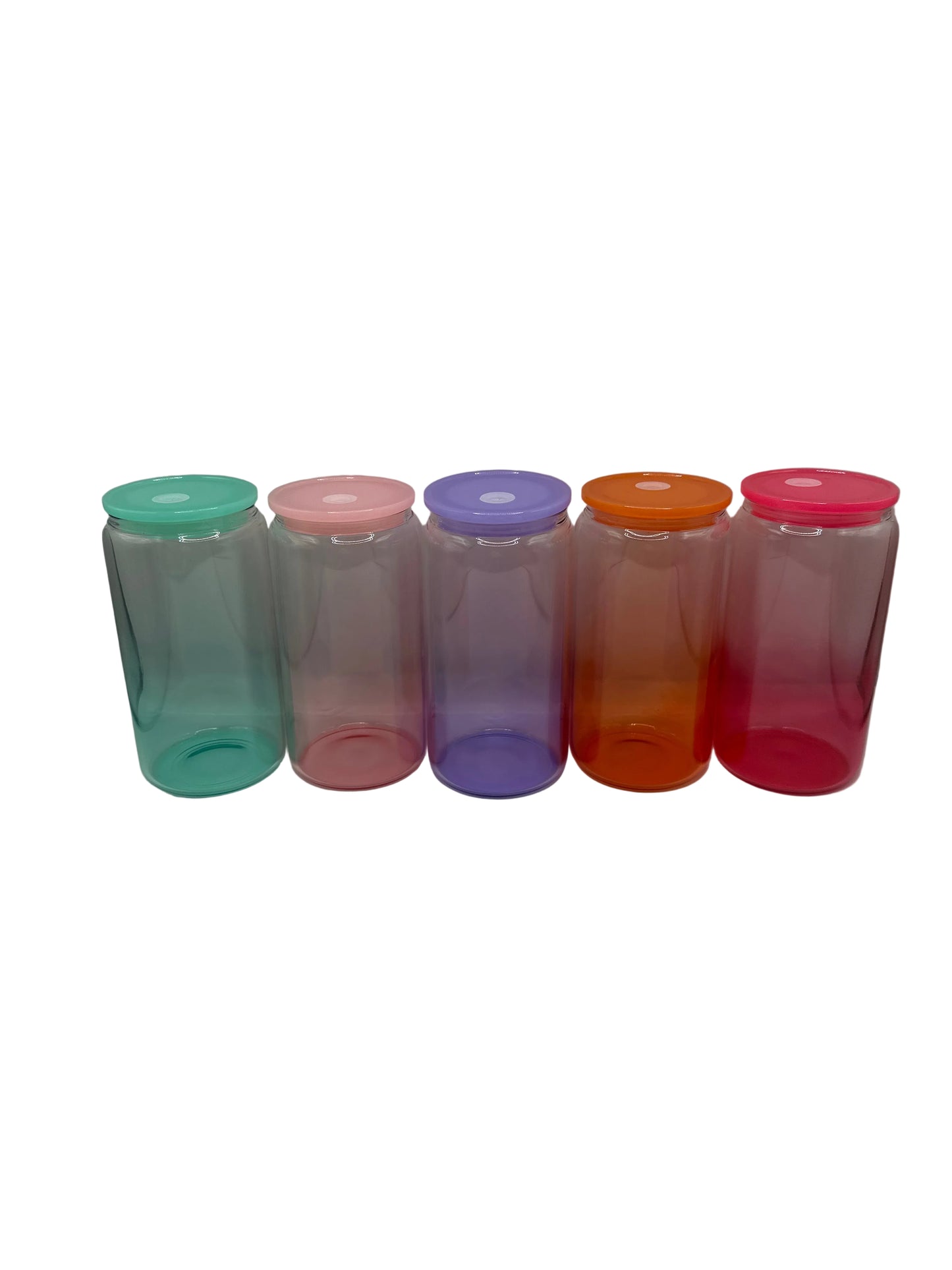 16oz Ombre Glass Cup
