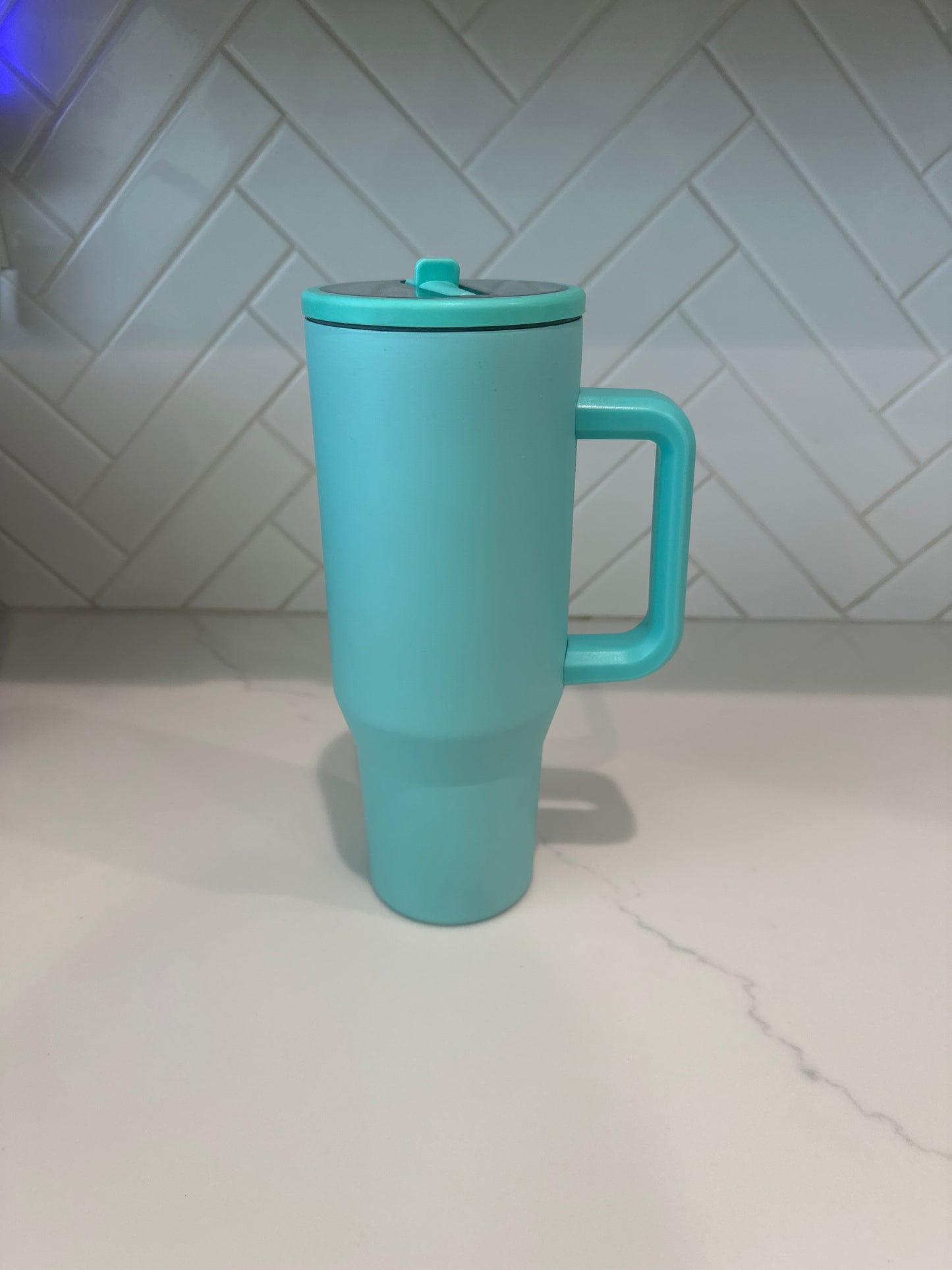 40oz Tumbler Flip Straw