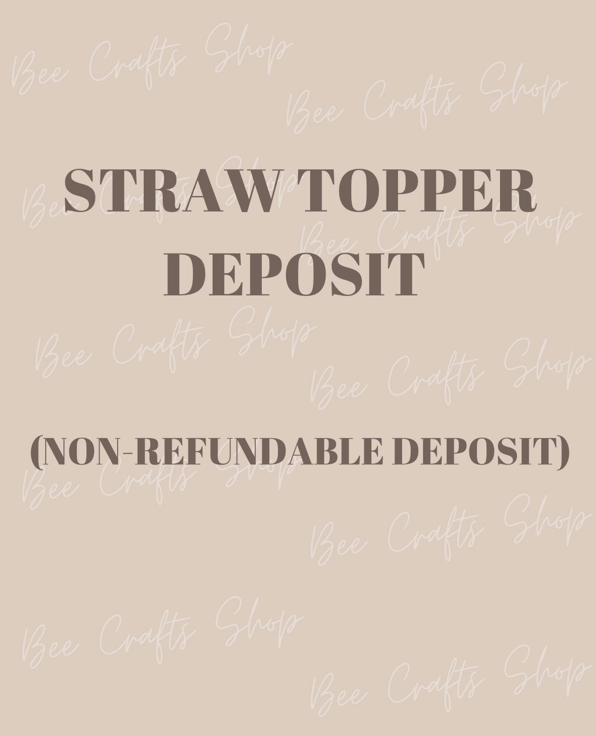 Straw Toppers Claimed on Live
