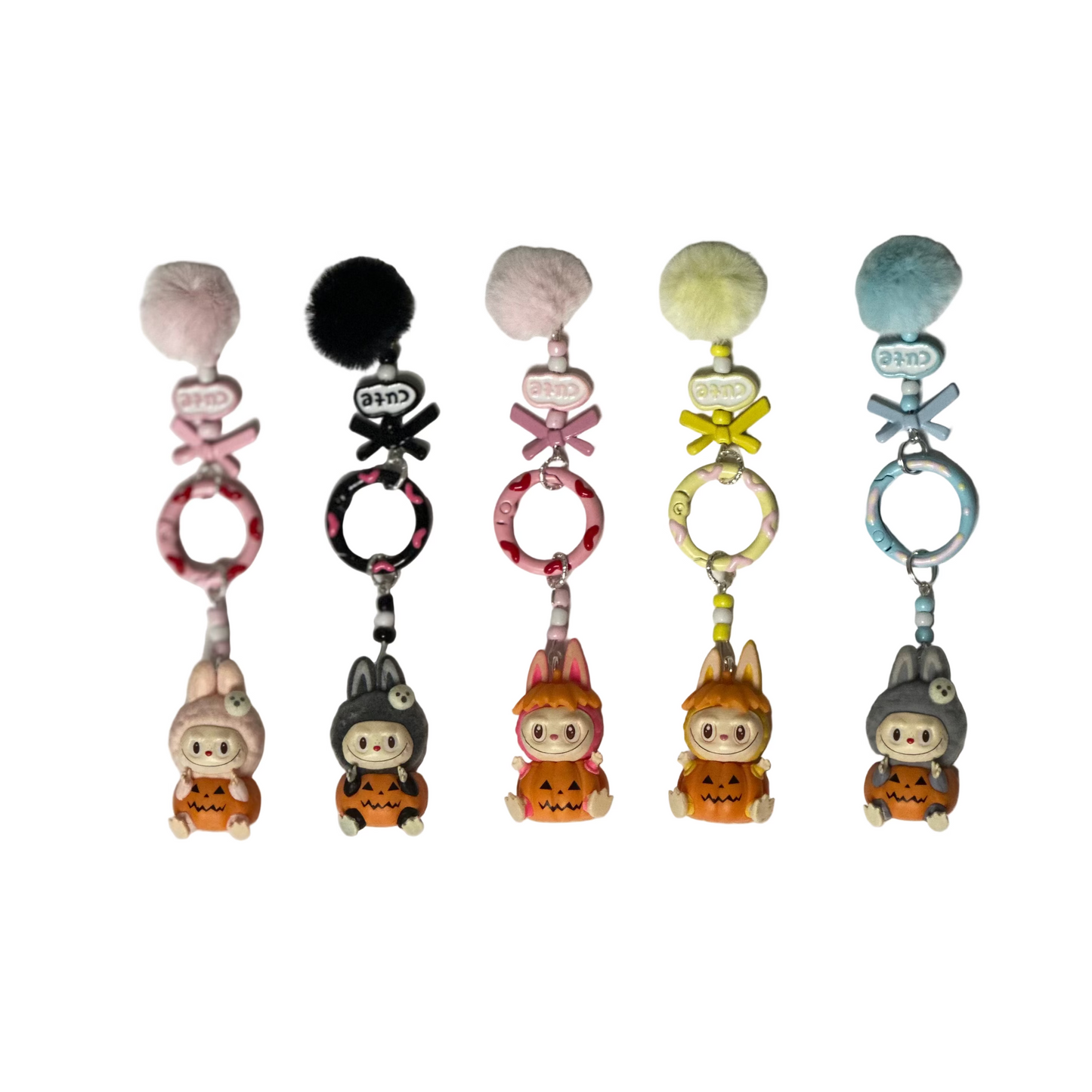 Pumpkin Keychains (buy 5, 6th is free)