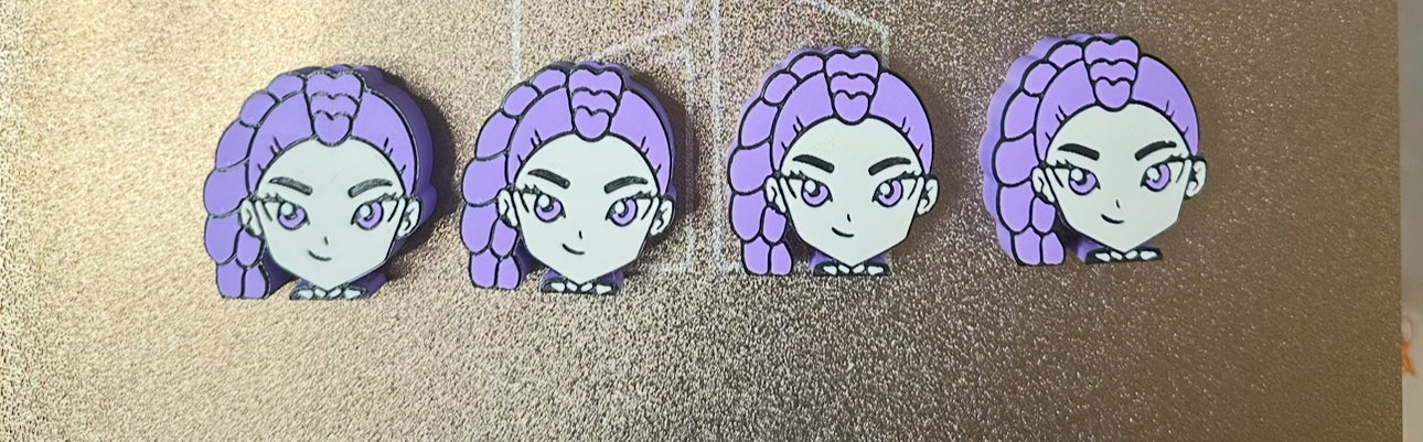 Kpop Girls Straw Topper