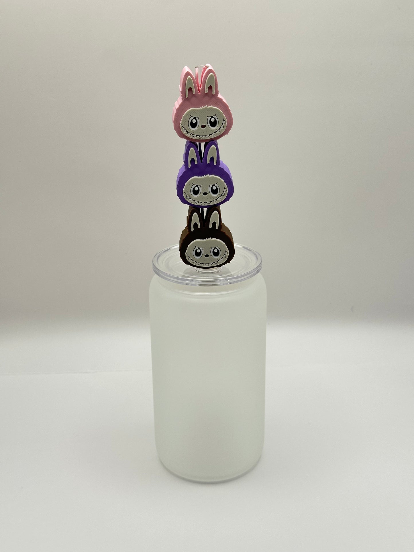 Little Monsters Straw Toppers