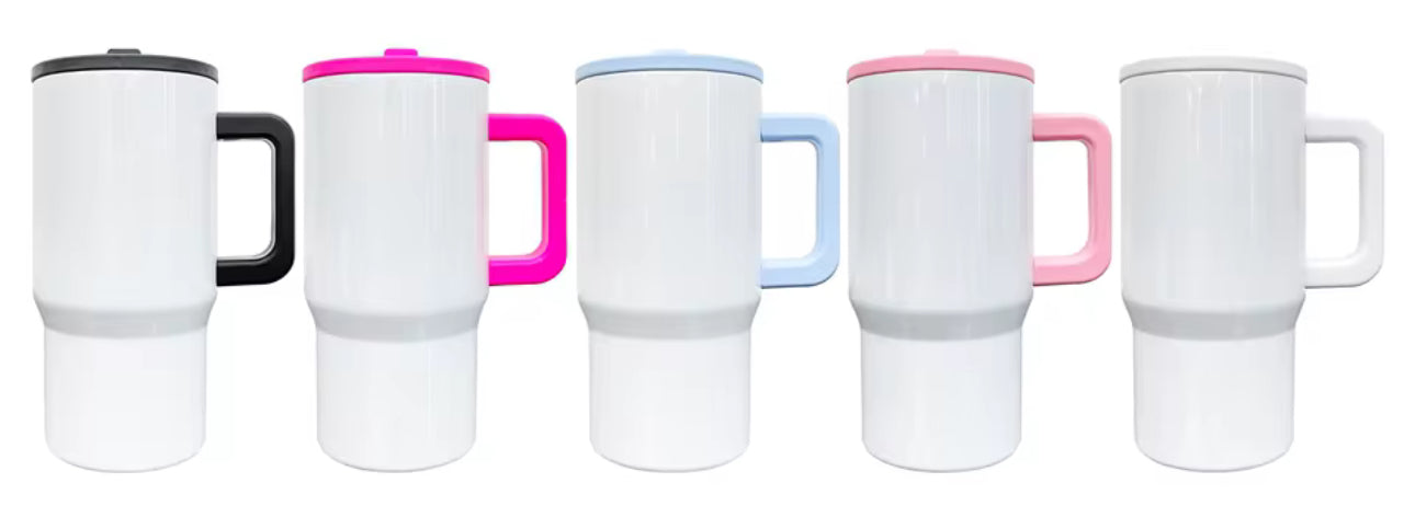 20oz Shimmer Stainless Steel Tumbler Bundle