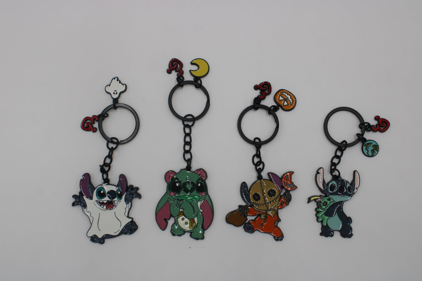 Stitch Metal Keychains