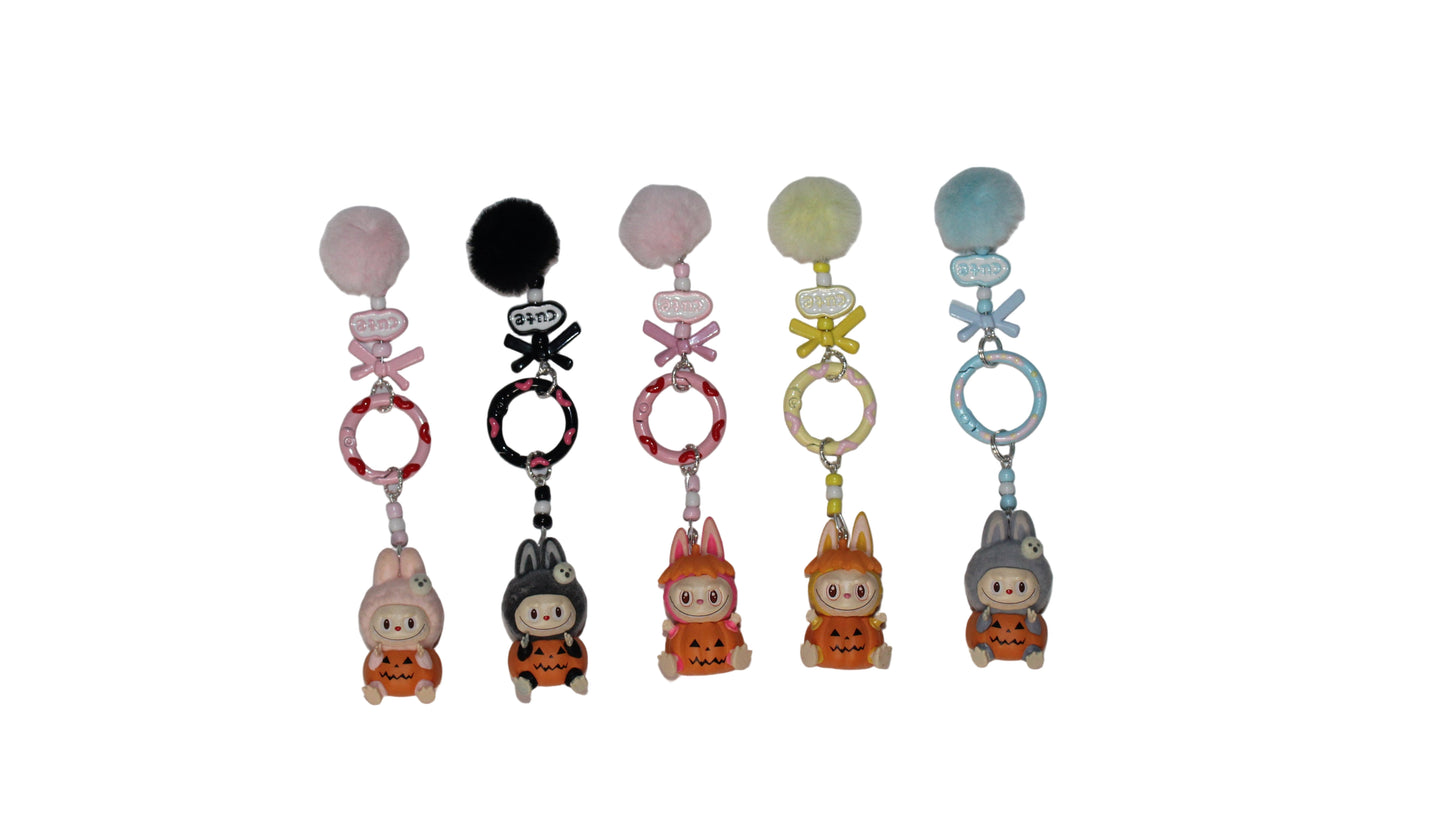 Pumpkin Keychains (buy 5, 6th is free)
