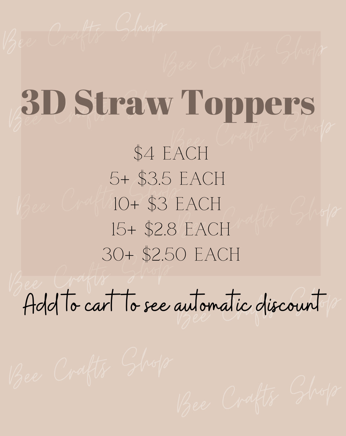 Straw Toppers