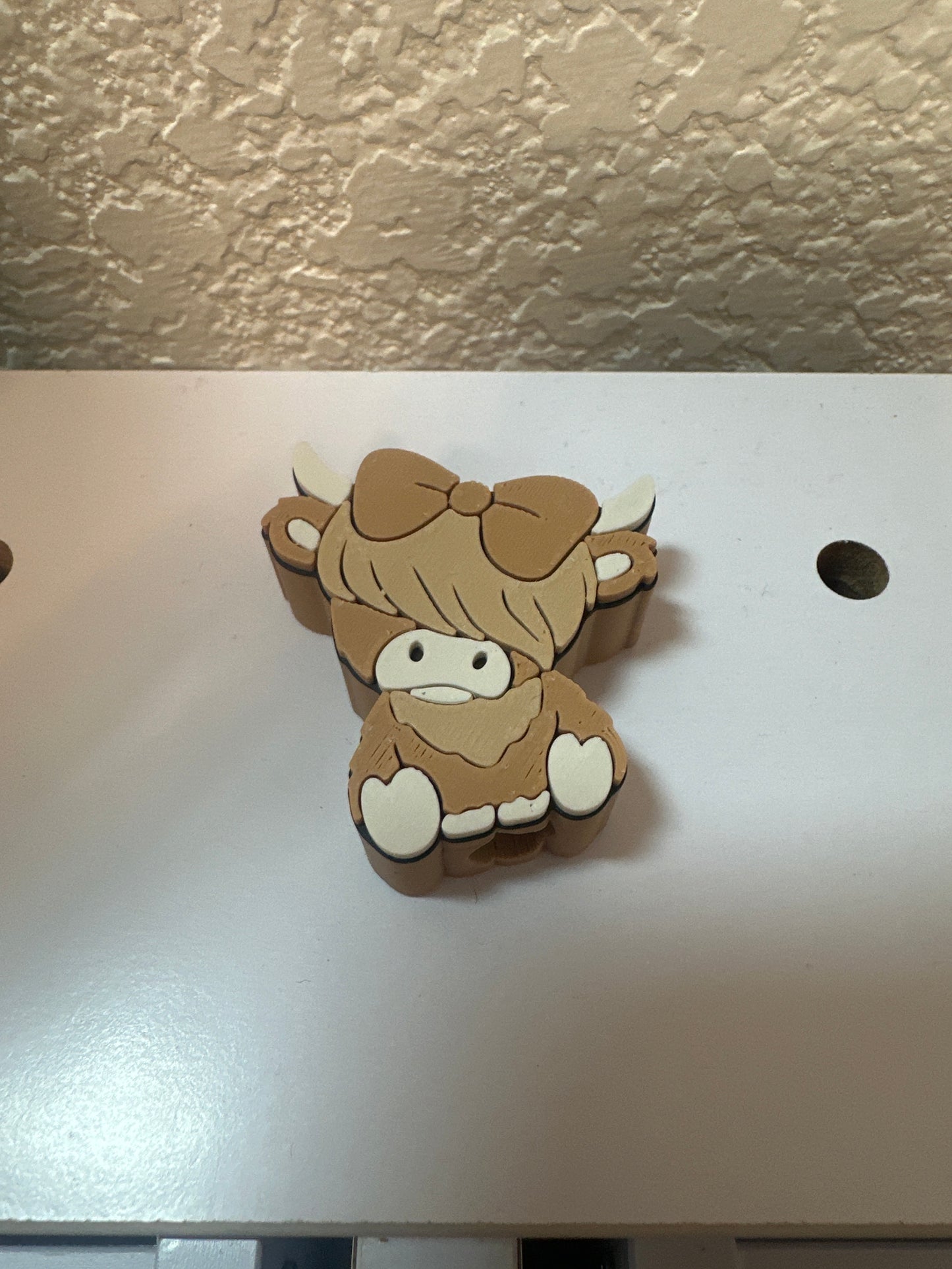 Cow Straw Toppers