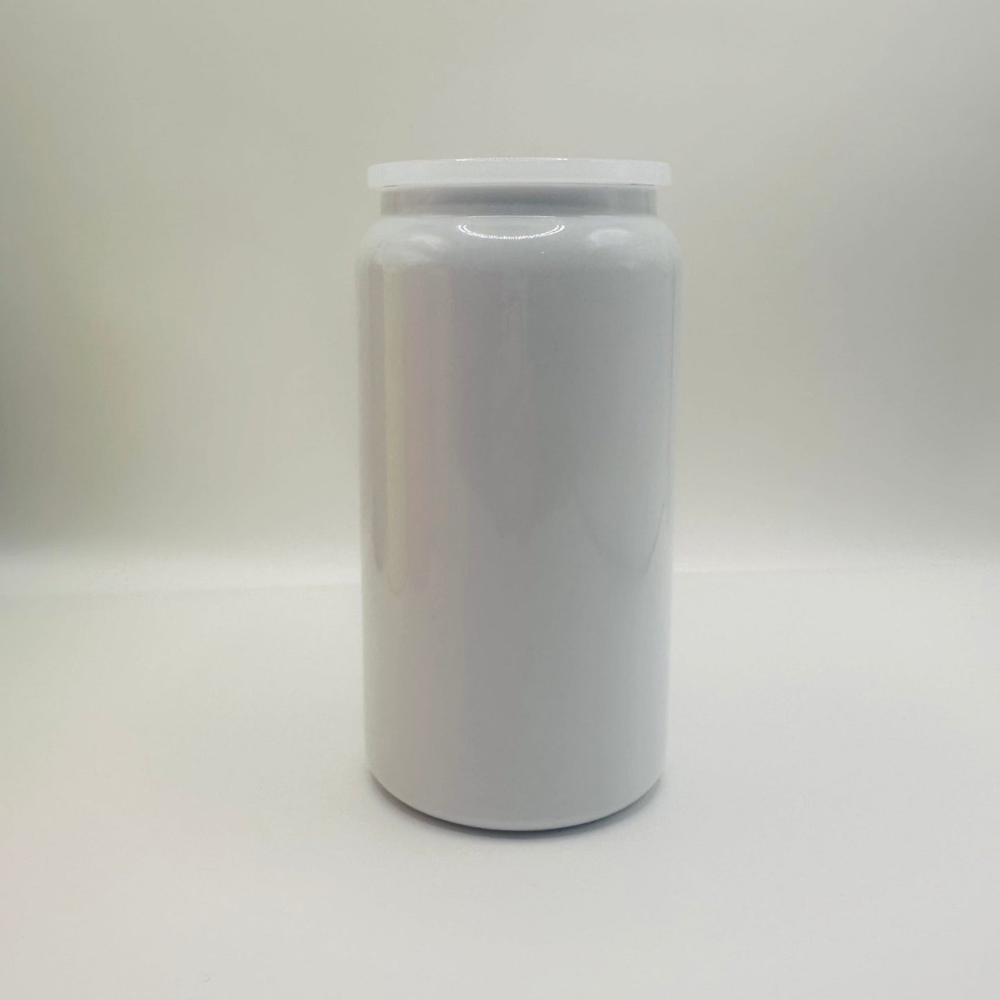 16oz Glossy Stainless Steel with Design