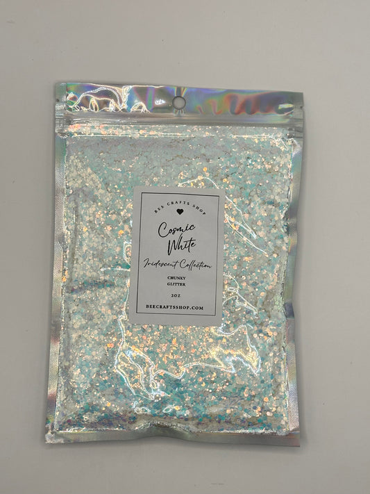 Cosmic White- Iridescent Collection