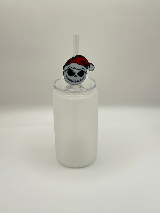 Christmas Nightmare Straw Topper