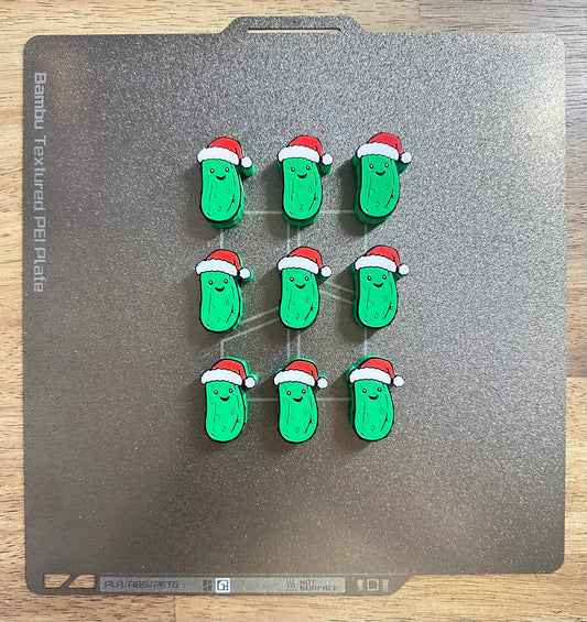 Christmas Pickle Straw Topper