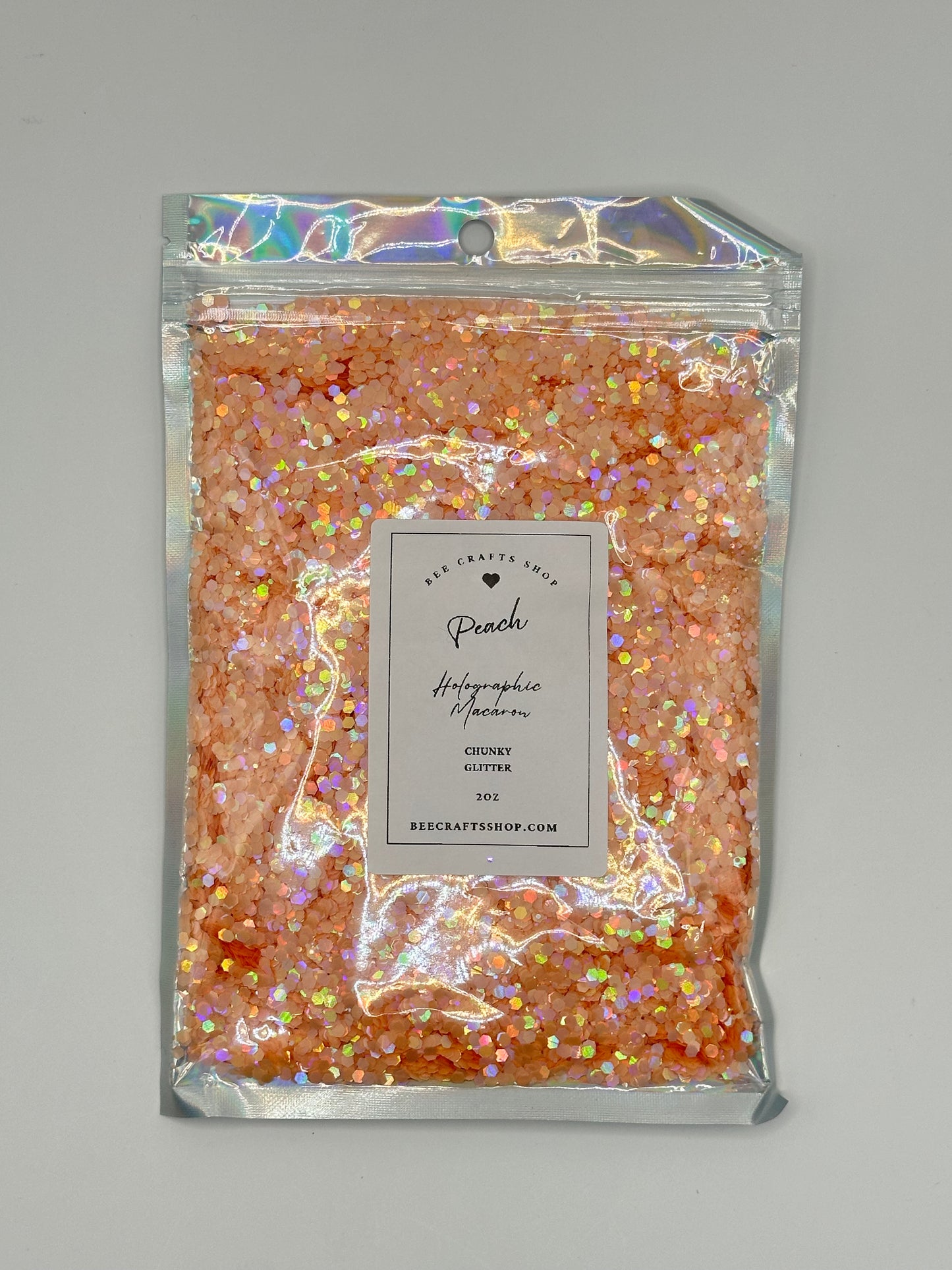 Peach Holographic