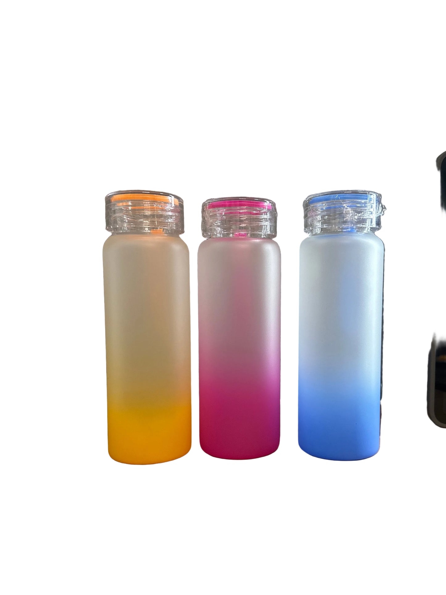 17oz Frosted Glass Cup (SOLD INDIVIDUALLY/ NO DESIGN)
