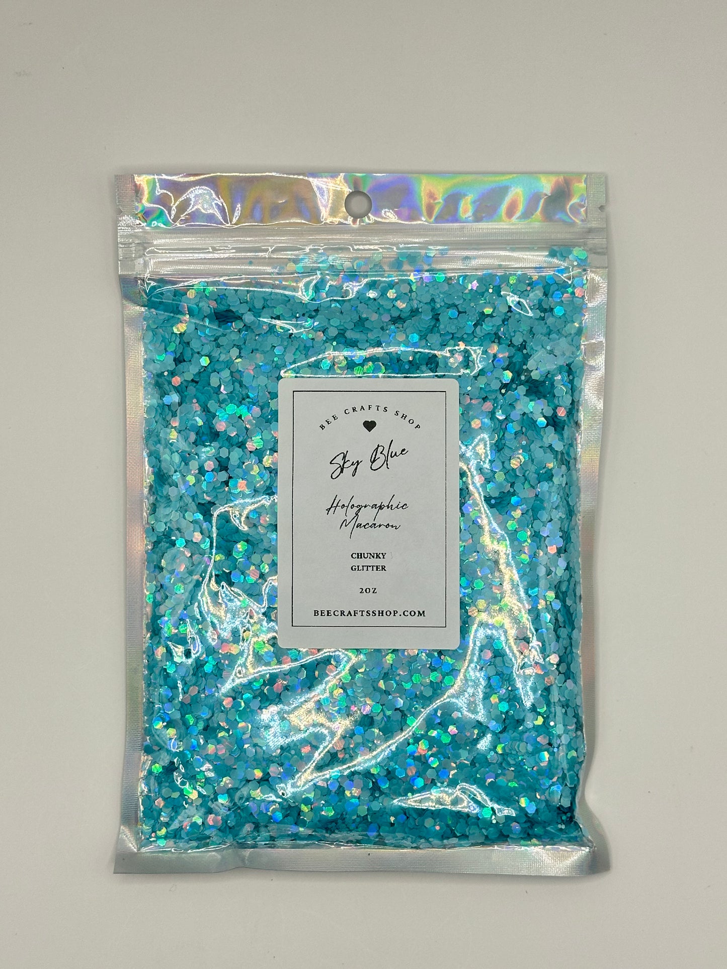 Sky Blue Holographic