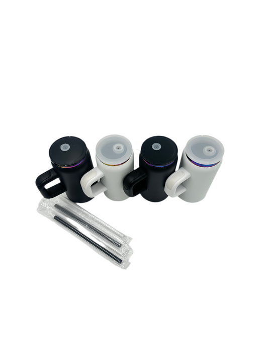 16oz Stainless Steel can rainbow plated -4pcs Bundle