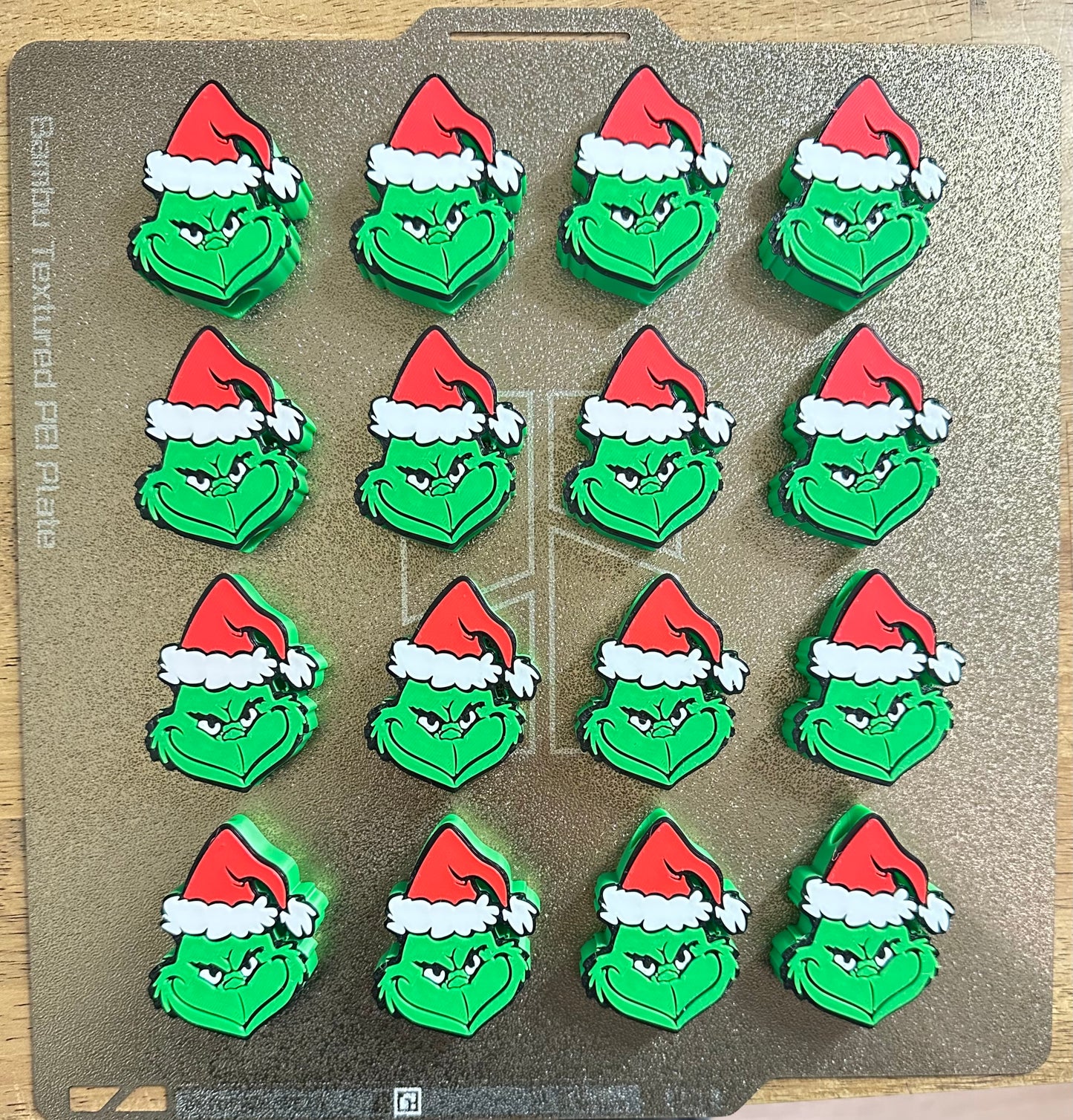 Grinch Straw Topper