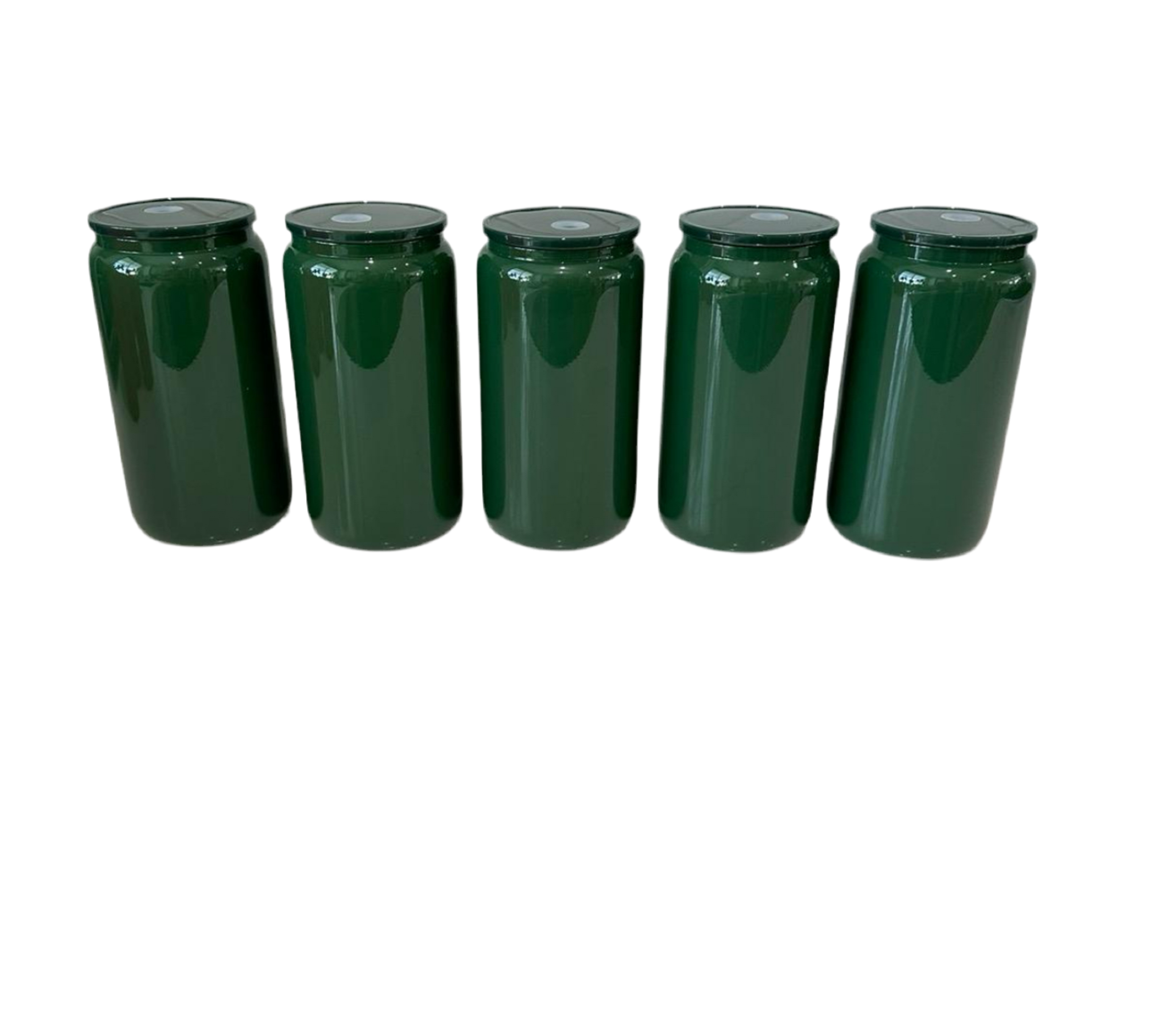 16oz Green Glass Bundle (5cups)