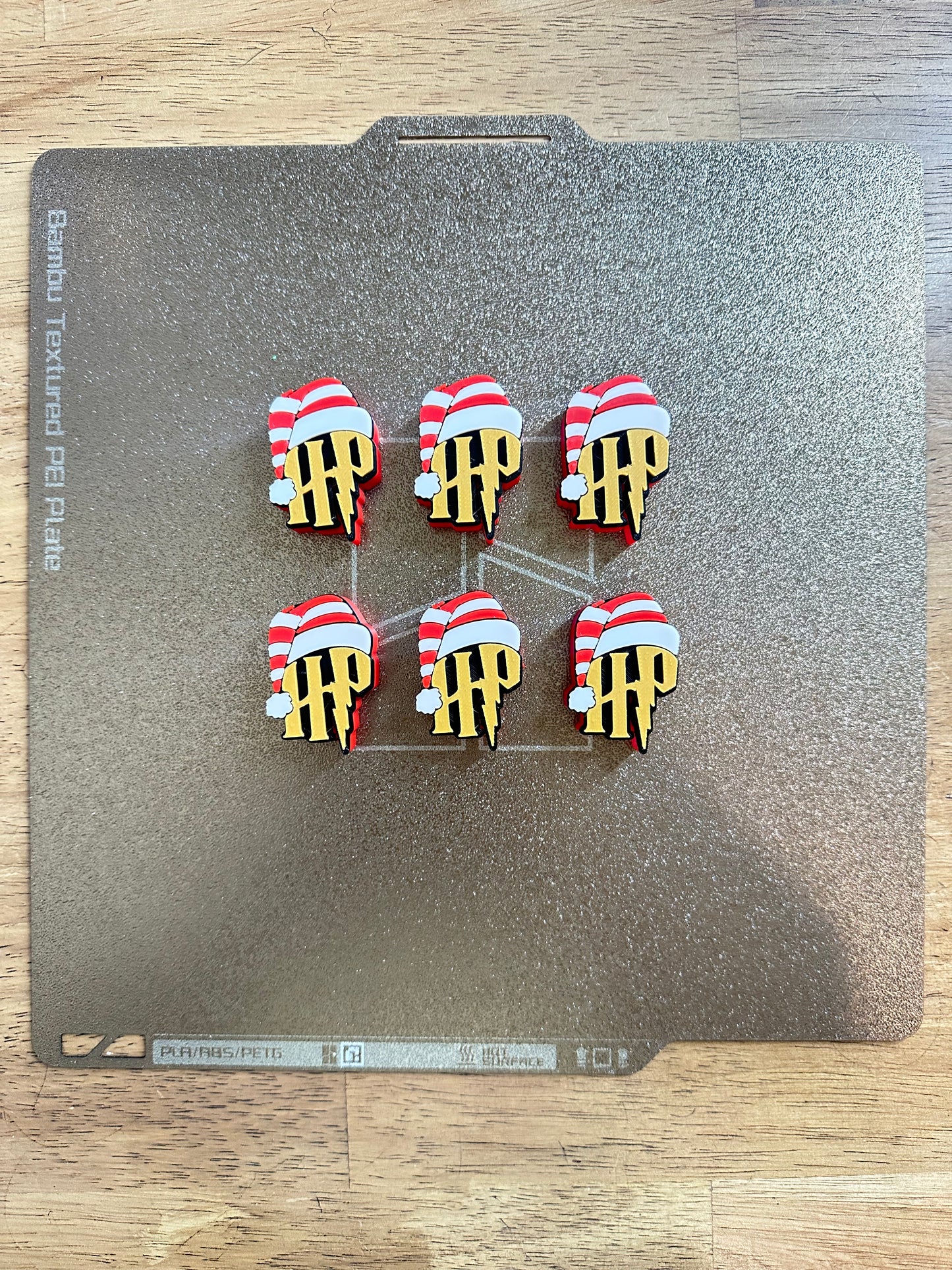 Hp Christmas Straw Topper