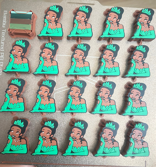 Princess T Straw Topper