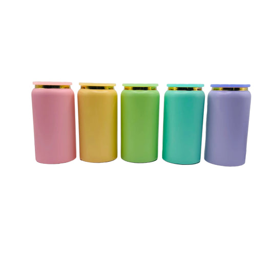 16oz Macaroon Stainless Steel with Design