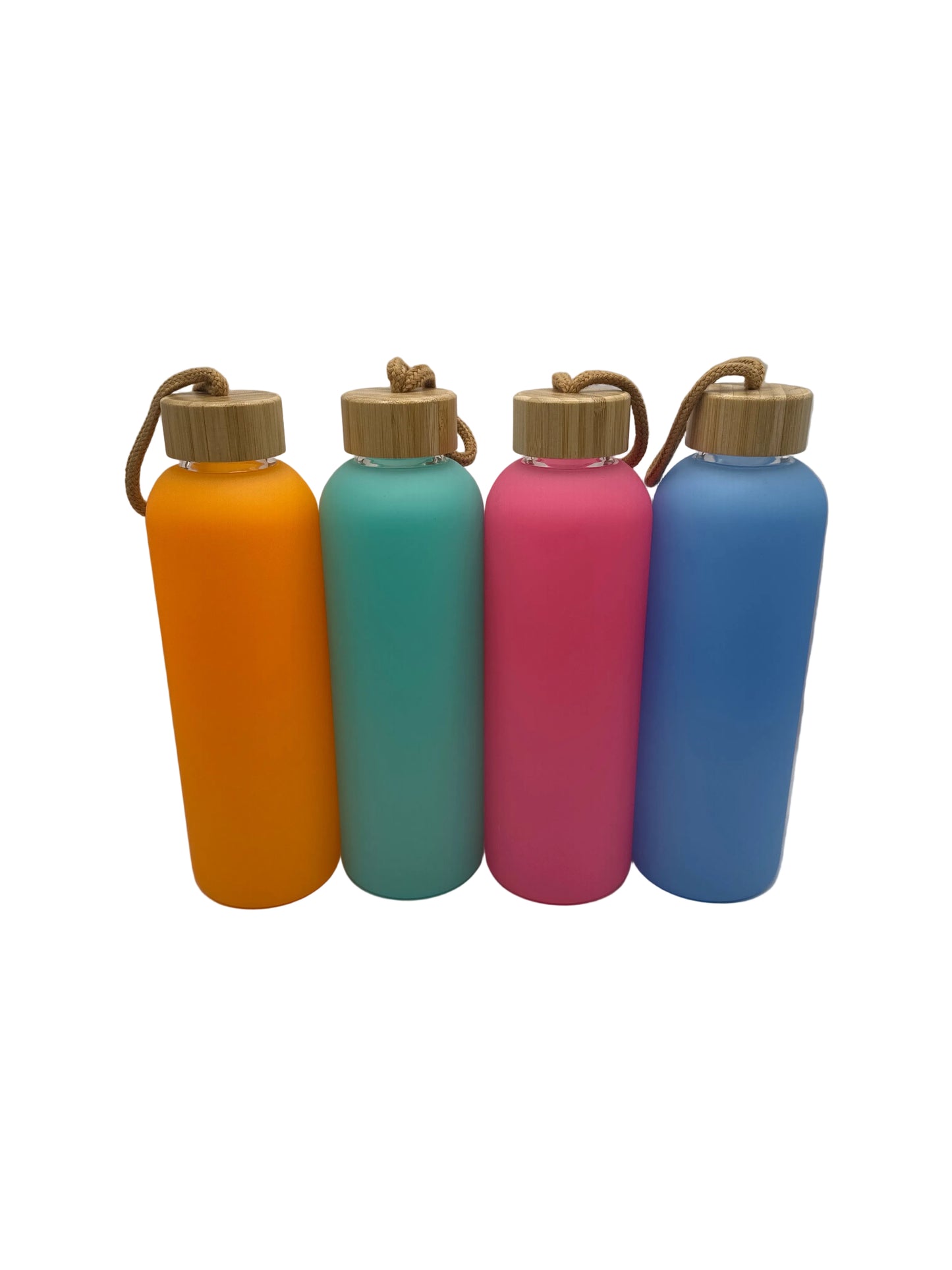 25oz Colored Frosted Glass Bottle