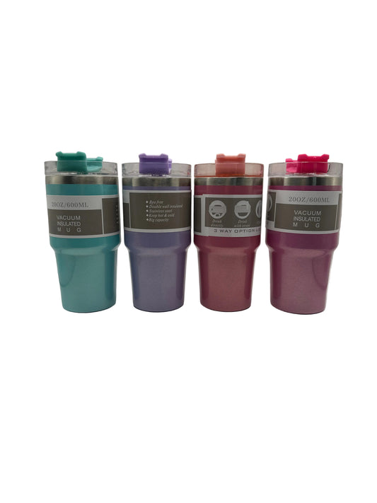 20oz Stainless Steel Tumbler with Design