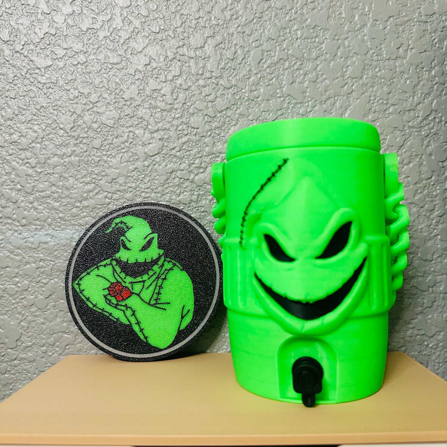 Oogie Can Holder & Coaster (Glow in the dark)Pre-order