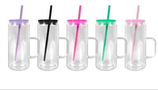 16oz/20oz Glass Snowglobe Bundle (5cups)