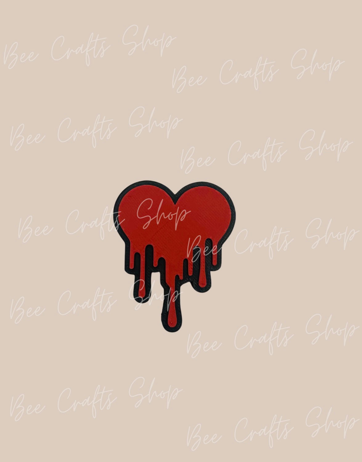 Heart Drip Straw Topper