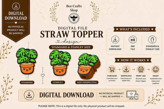 Monstera Digital Design 3MF