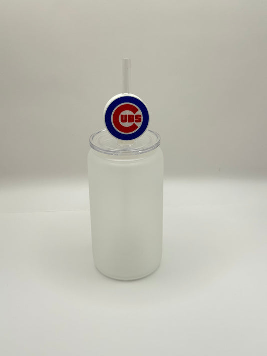 Chicago Football Straw Topper