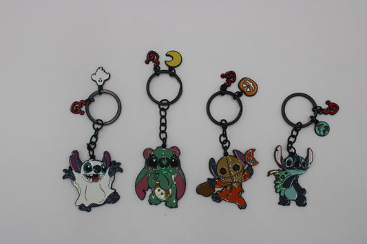 Stitch Metal Keychains