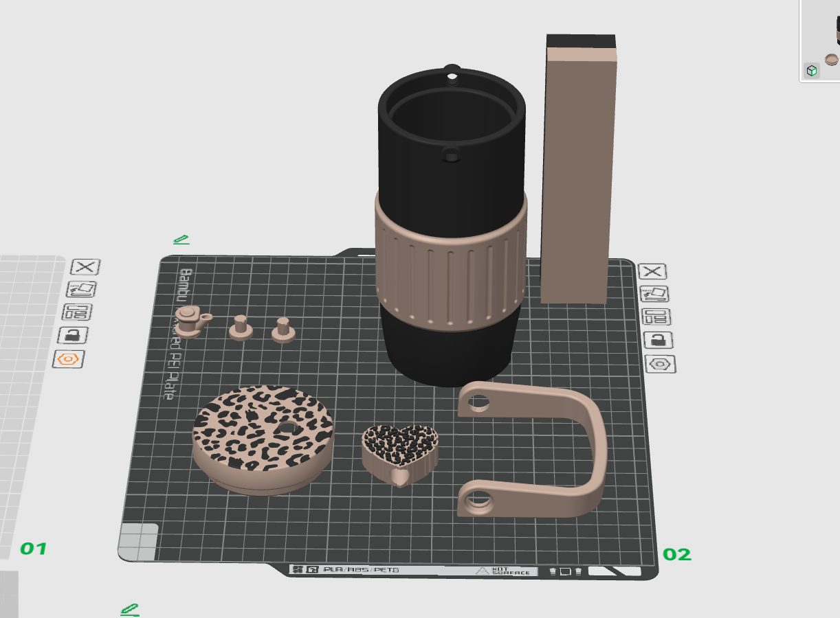 3D Print Can Holder